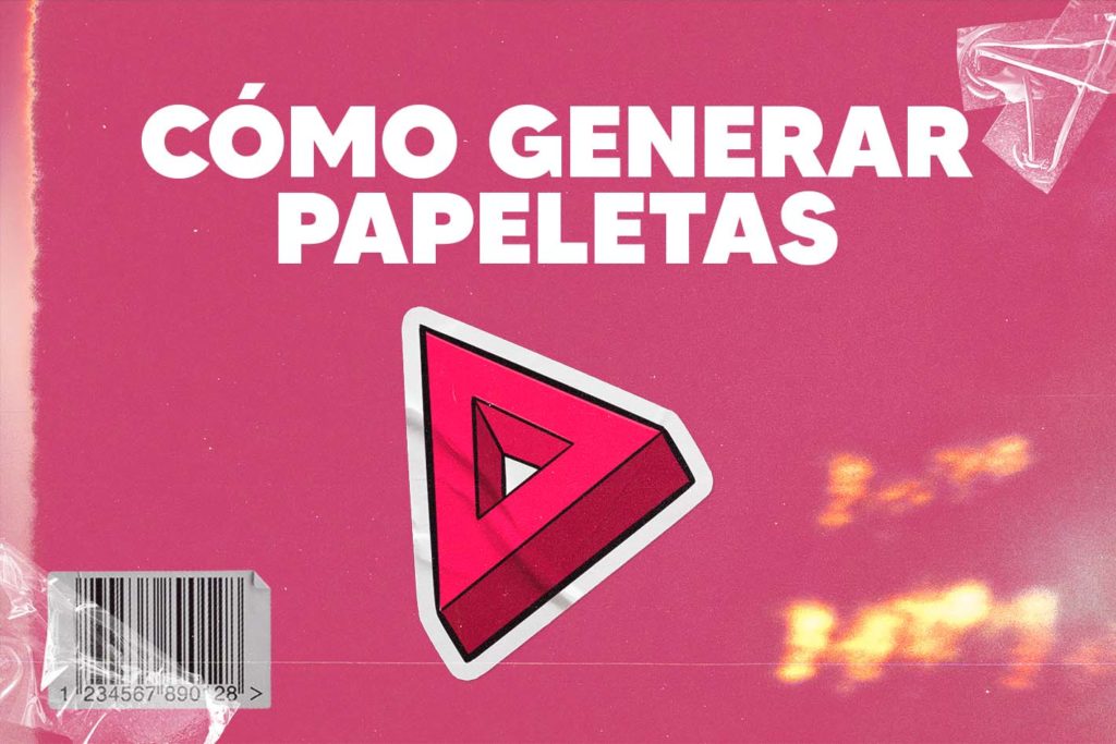 COMO GENERAR PAPELETAS